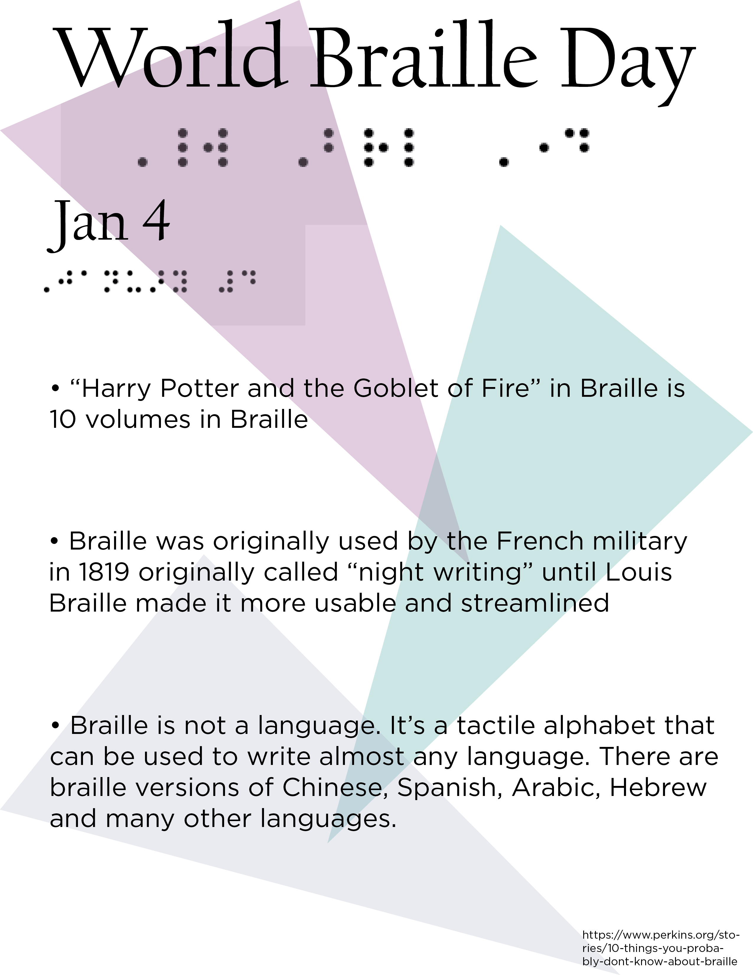 World Braille Day